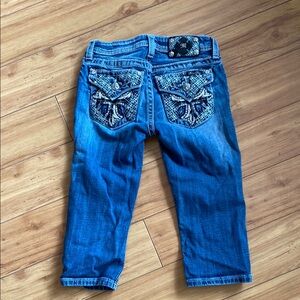 Miss me!! Women's Blue Capri size 14 juniors